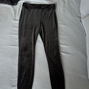 J. Crew Black Velvet Pants